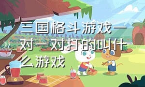 三国格斗游戏一对一对打的叫什么游戏