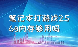 笔记本打游戏256g内存够用吗