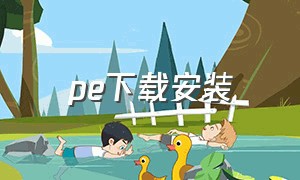 pe下载安装