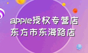 apple授权专营店东方市东海路店