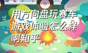 用方向盘玩赛车游戏体验怎么样啊知乎