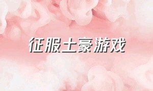 征服土豪游戏