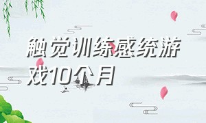 触觉训练感统游戏10个月