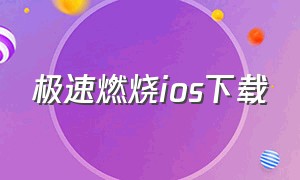 极速燃烧ios下载